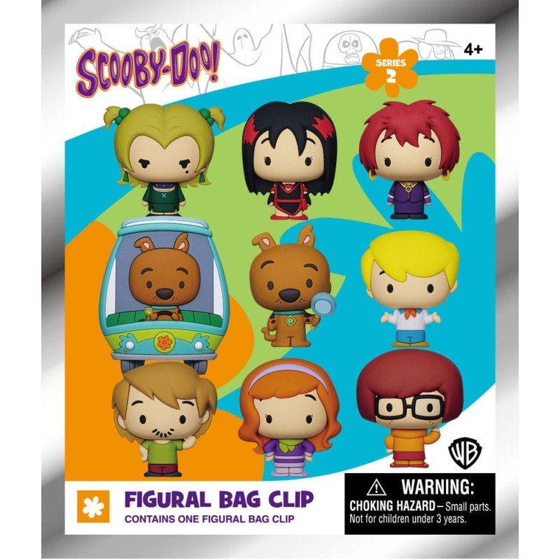 Scooby-Doo présentoir porte-clés sac à dos 3D Series 2 (24) | 0077764474651