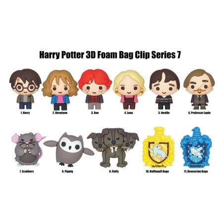 Harry Potter présentoir porte-clés sac à dos 3D Series 7 (24) | 0077764482106