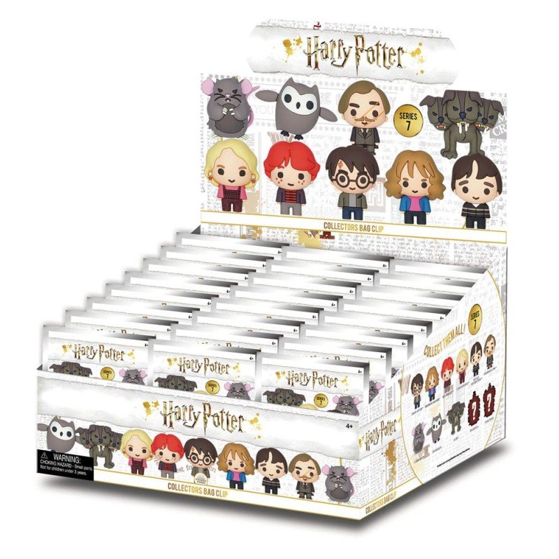 Harry Potter présentoir porte-clés sac à dos 3D Series 7 (24) | 0077764482106