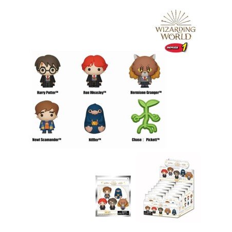 Wizarding World présentoir aimants 3D Series 1 (12) | 0077764482403