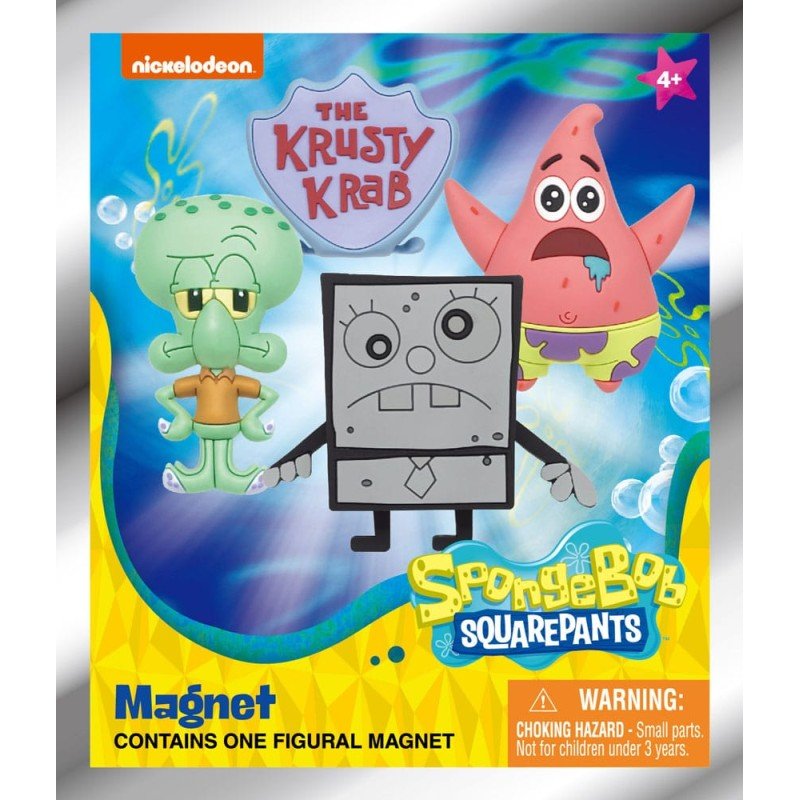 SpongeBob SquarePants 3D Magnets Series 1 Display (12) | 0077764632457