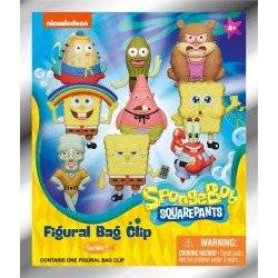 Nickelodeon Classics présentoir porte-clés sac à dos 3D Series 5 Bob l'éponge (24) | 0077764632600