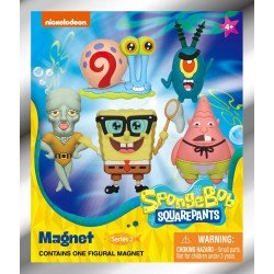 Bob l'éponge Blind pack aimants Series 2 Display (12) | 0077764632754