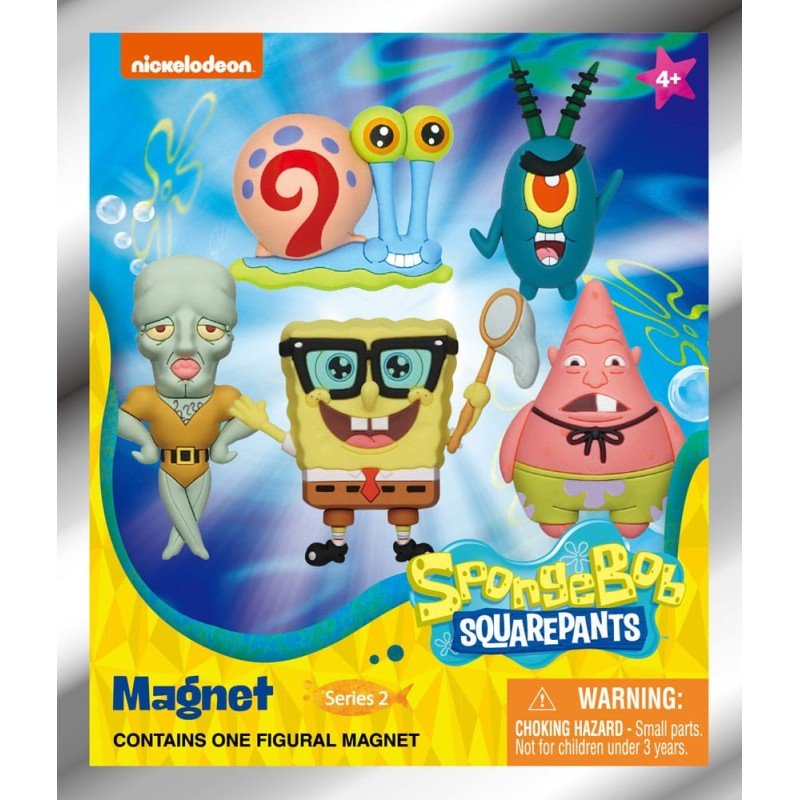Bob l'éponge Blind pack aimants Series 2 Display (12) | 0077764632754