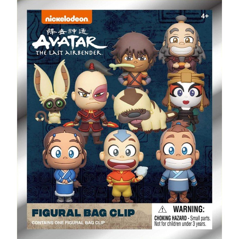 Avatar, le dernier maître de l'air présentoir porte-clés sac à dos 3D Series 1 (24) | 0077764633256