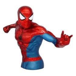Marvel Figural Bank Spider-Man (Metallic Version) 20 cm | 0077764679636
