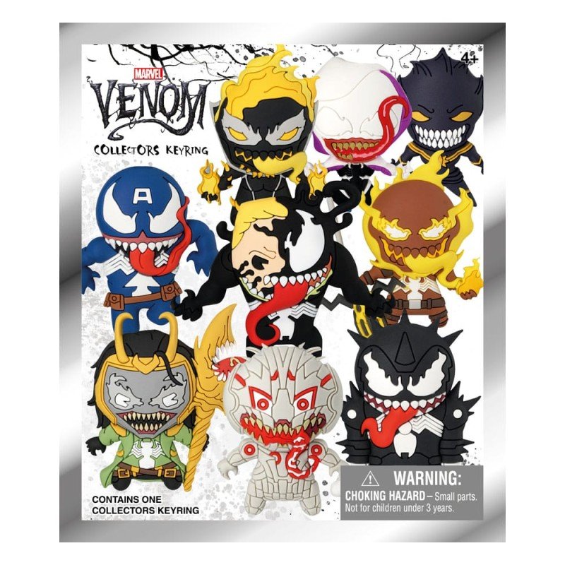Venom présentoir porte-clés sac à dos 3DSeries 1 (24) | 0077764686108