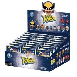 Marvel 3D Foam Bag Clips X-men Classic Series 3 Display (24) | 0077764690150