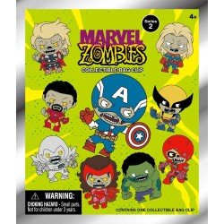 Marvel série 2 présentoir porte-clés sac à dos Zombies (24) | 0077764690457