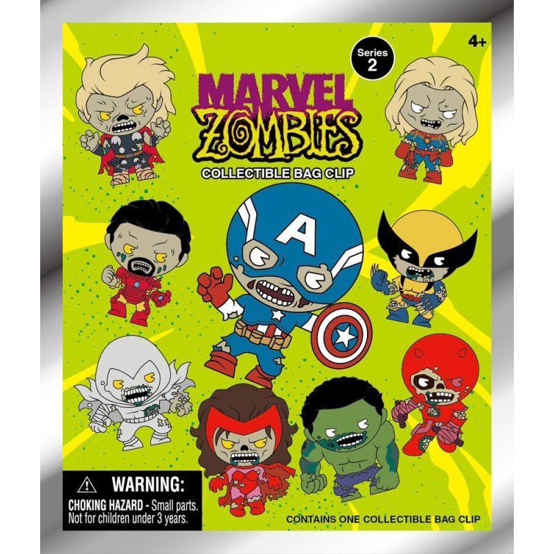 Marvel série 2 présentoir porte-clés sac à dos Zombies (24) | 0077764690457