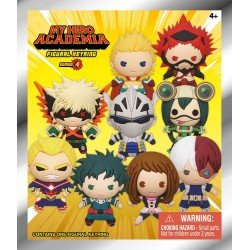 My Hero Academia présentoir porte-clés sac à dos 3D seriés 4 (24) | 0077764703157