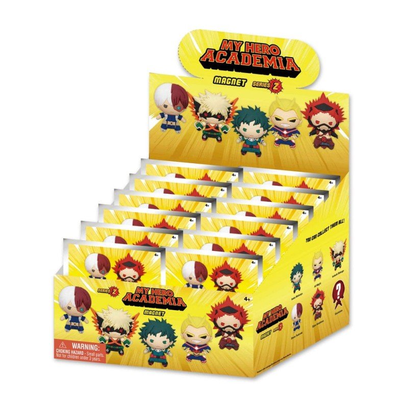 My Hero Academia présentoir aimants 3D Series 2 (12) | 0077764703256