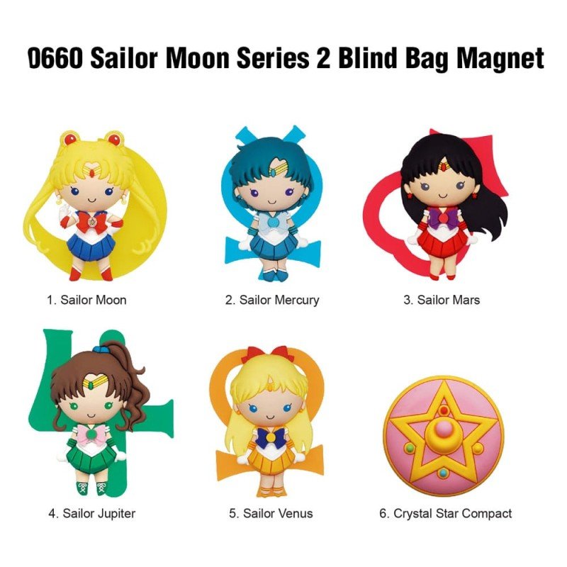 Sailor Moon Blind pack aimants Series 2 Display (12) | 0077764706608