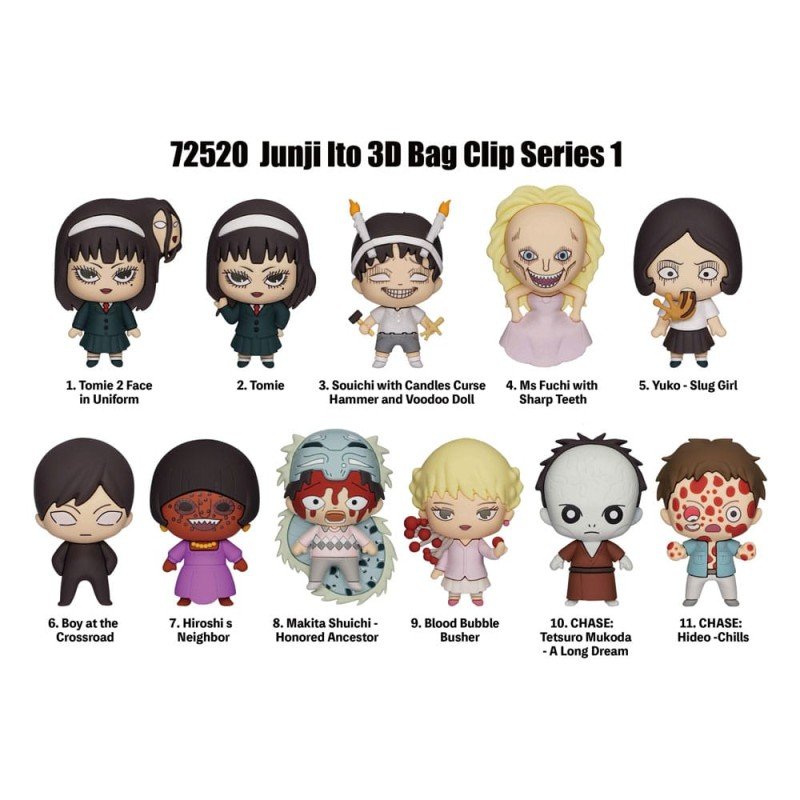 Junji Ito Collection Series 1 présentoir porte-clés sac à dos (24) | 0077764725203