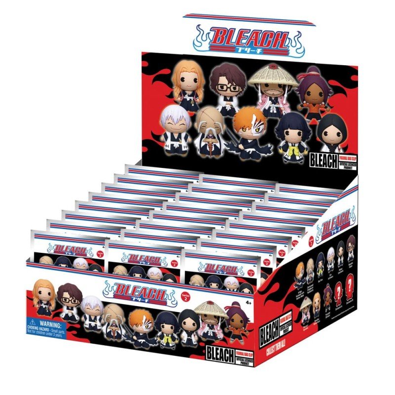 Bleach présentoir porte-clés sac à dos 3D Series 2 (24) | 0077764731105