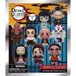 Demon Slayer présentoir porte-clés sac à dos 3D seriés 7 (24) | 0077764746451