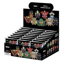 Godzilla 3D PVC Bag Clips Series 2 Display (24) | 0077764750205