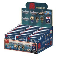 Les Dents de la mer présentoir porte-clés sac à dos 3D 50th Anniversary Series 1 (24) | 0077764762505