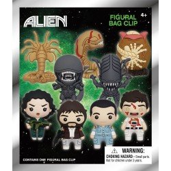 Alien 3D PVC Bag Clips Series 1 Display (24) | 0077764770050