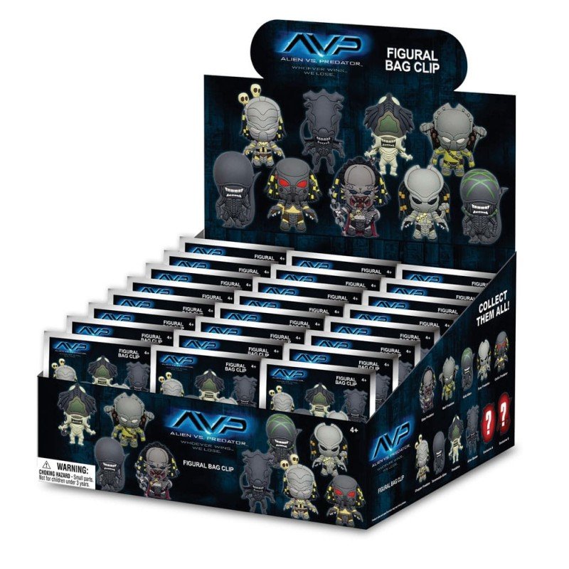 Alien vs. Predator présentoir porte-clés sac à dos 3D (24) | 0077764770203
