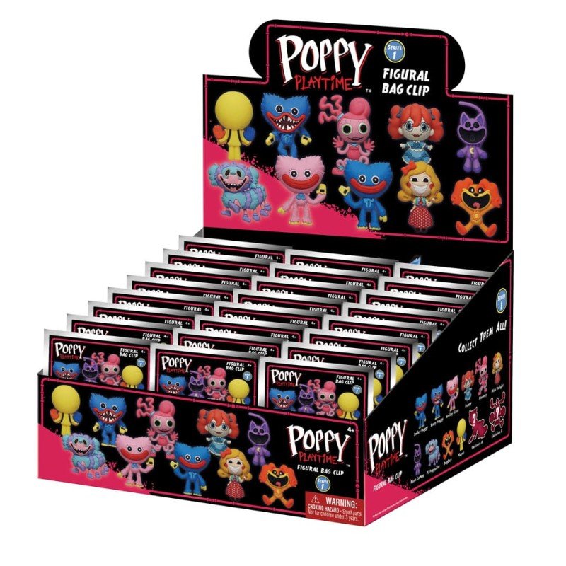 Poppy Playtime Series 1 présentoir porte-clés sac à dos (24) | 0077764785009