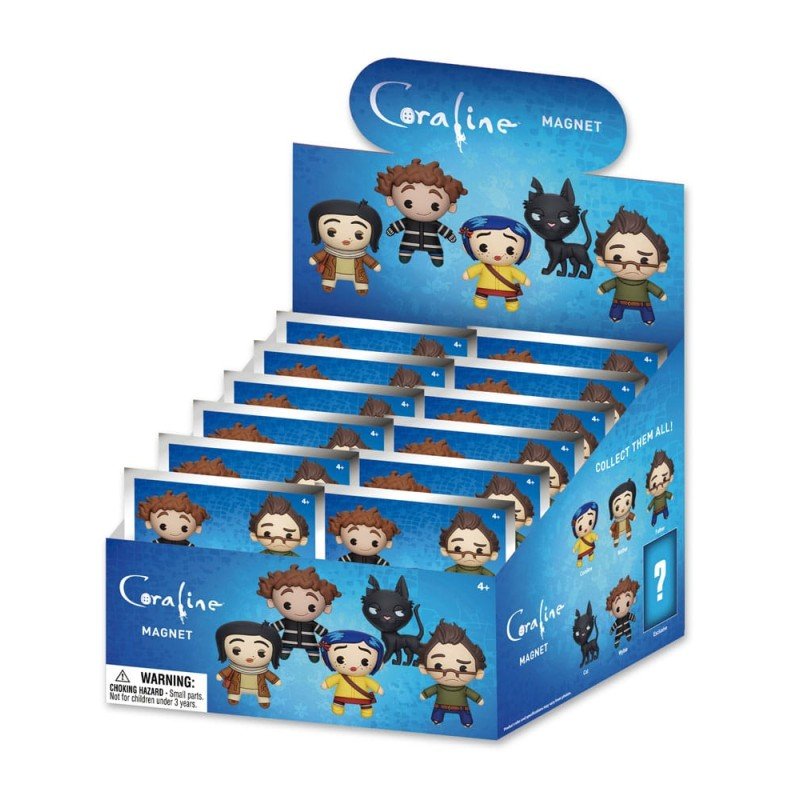 Coraline pack aimants Series 1 Display (12) | 0077764798108