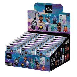 Disney 3D présentoir porte-clés sac à dos Villains Série 4 (24) | 0077764840302