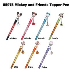 Micky and Friends Stylo 3D Head Topper Spinning Pen | 0077764859755