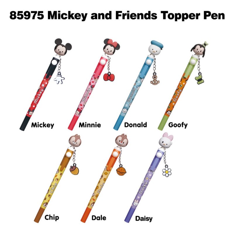 Micky and Friends 3D Head Topper Spinning Pen | 0077764859755