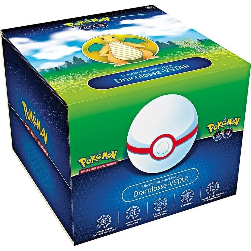 Pokémon - Pokémon Go (EB10.5)  Coffret Premium Collection Dracolosse-VSTAR FR | 820650555114