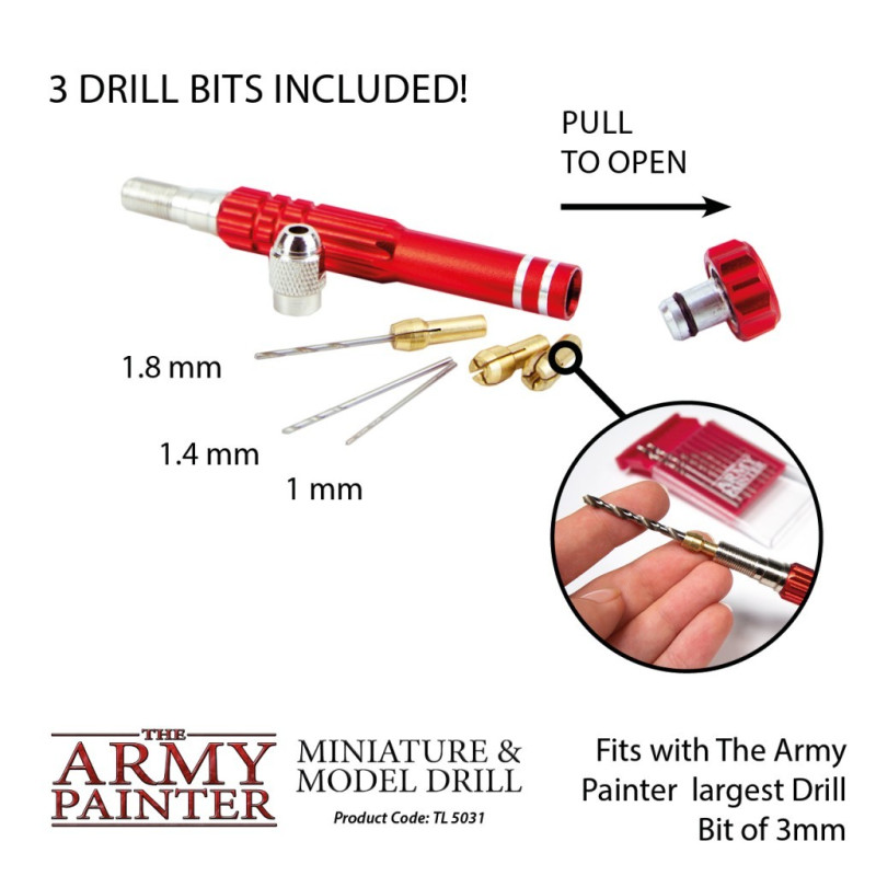 The Army Painter - Miniatuur- en modelboormachine
