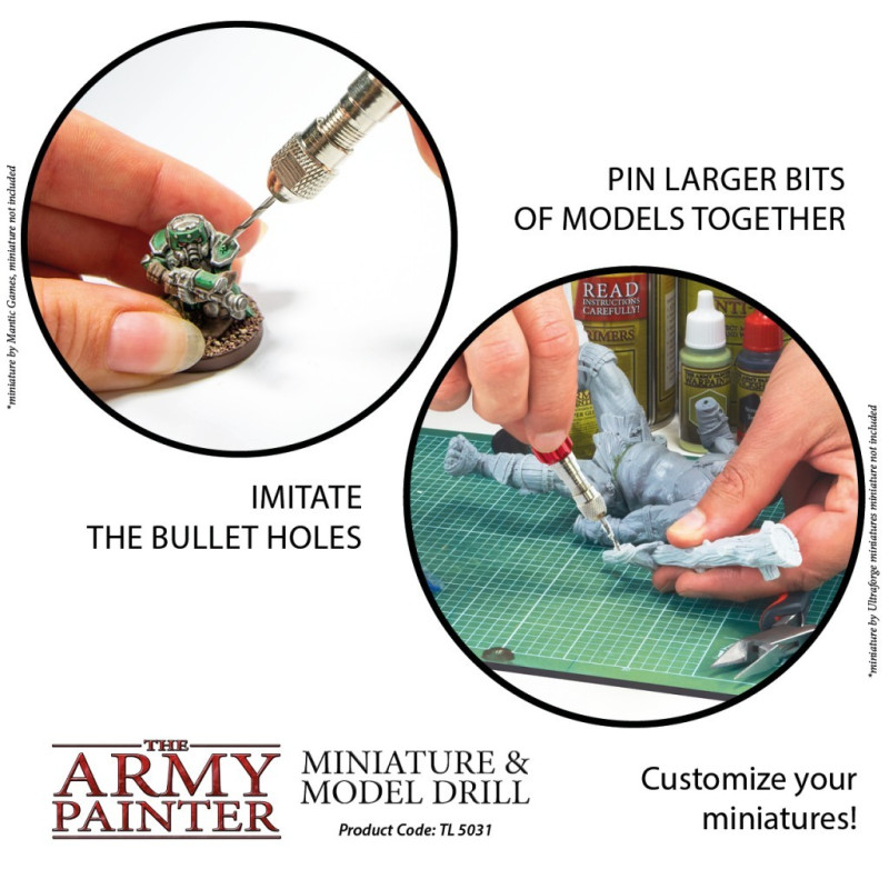 The Army Painter - Miniatuur- en modelboormachine