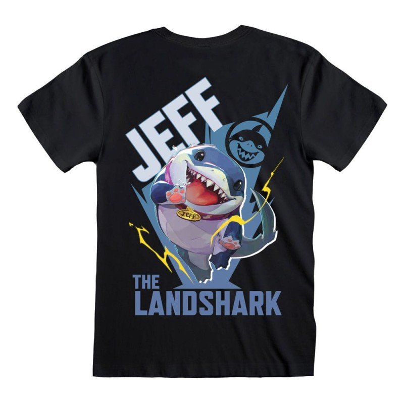 Marvel Rivals T-Shirt Jeff The Land Shark (L) | 5056811544863