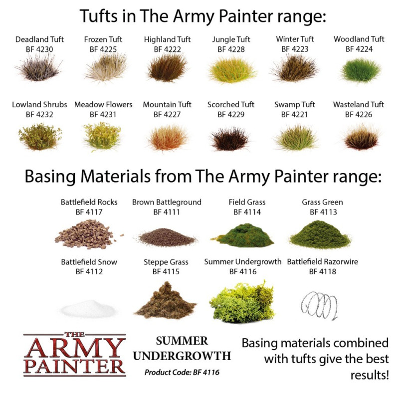The Army Painter - Accessoire de Terrain - Summer Undergrowth