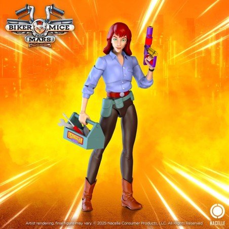 Les Motards de l'espace figurine Charley 23 cm | 0850048317581