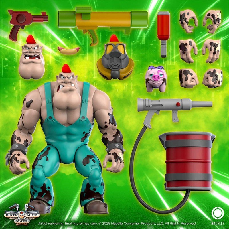 Les Motards de l'espace figurine Greasepit 23 cm | 0850048317604
