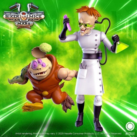 Les Motards de l'espace figurine Karbunkle & Fred The Mutant 23 cm | 0850048317611