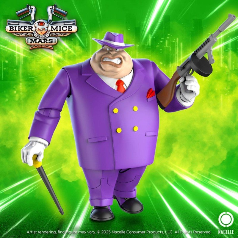 Biker Mice From Mars Action Figure Limburger 23 cm | 0850048317598