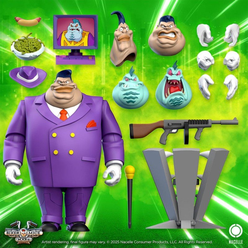 Les Motards de l'espace figurine Limburger 23 cm | 0850048317598