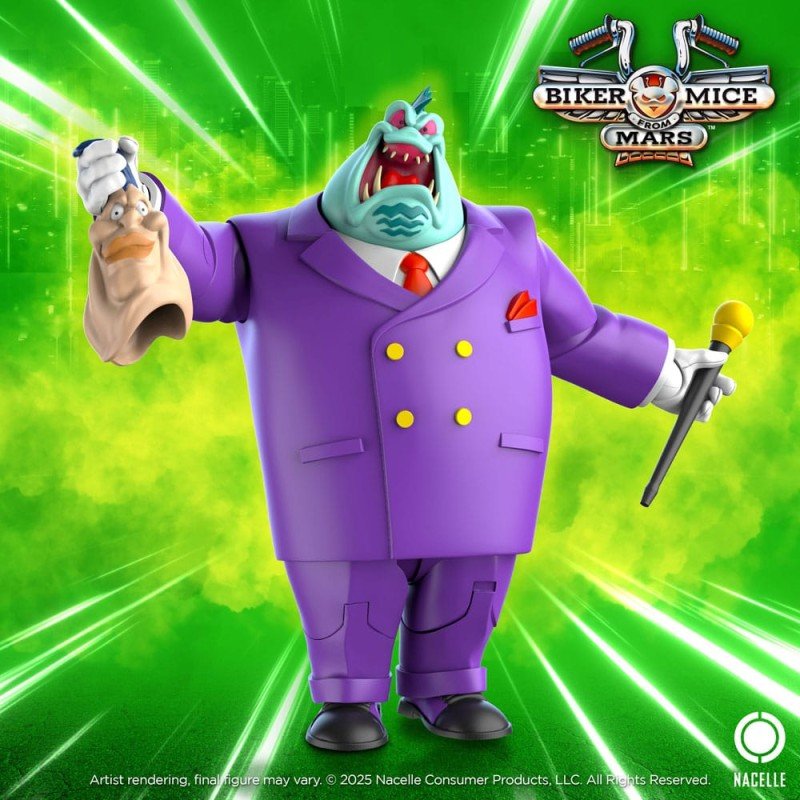Biker Mice From Mars Action Figure Limburger 23 cm | 0850048317598