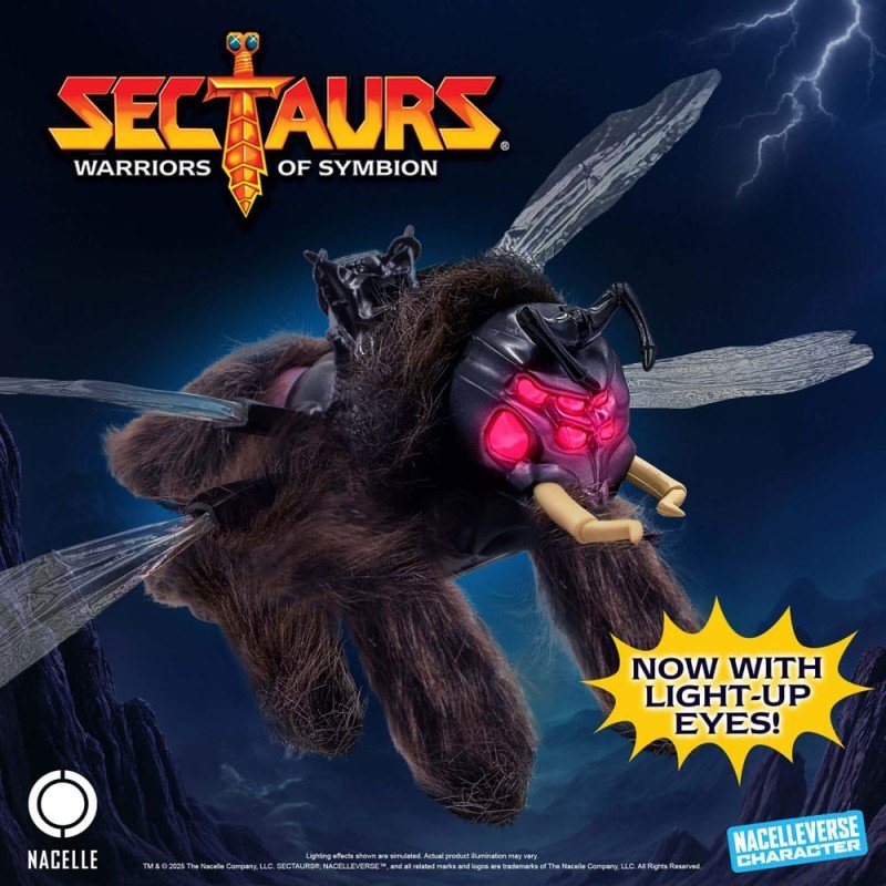 Sectaurs: Warriors of Symbion figurine Wave 2 SpiderFlyer 23 cm | 0850074492054