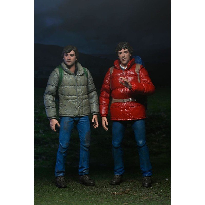 Le Loup-garou de Londres 2 pack figurines Jack & David 18 cm | 0634482049495
