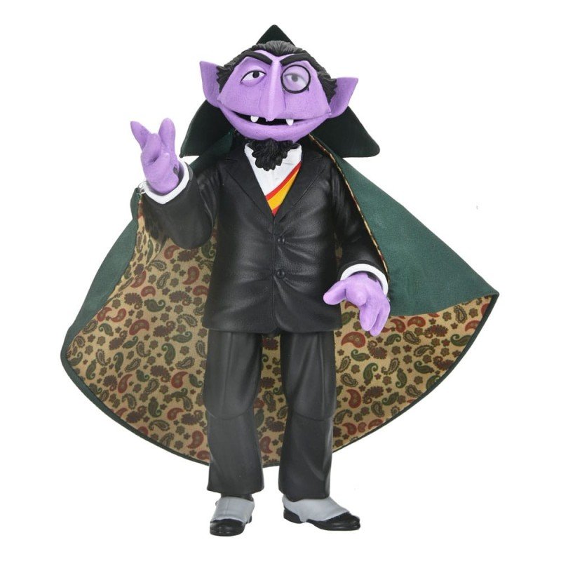 Sesame Street figurine Ultimate Le Comte 17 cm | 0634482086210