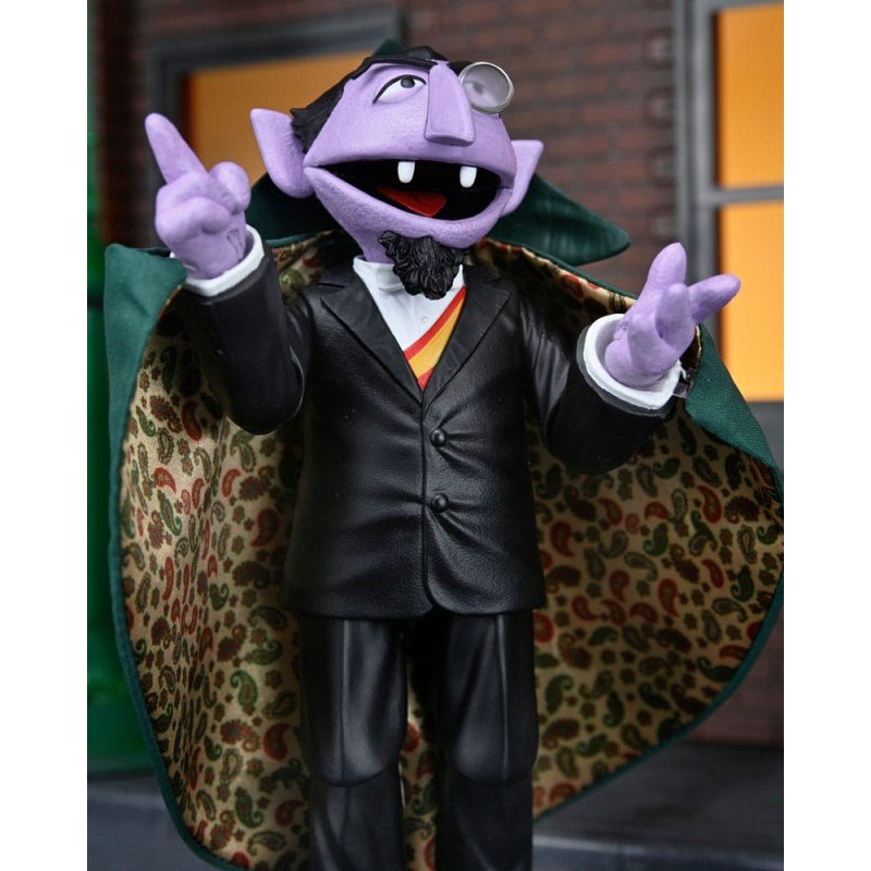 Sesame Street figurine Ultimate Le Comte 17 cm | 0634482086210