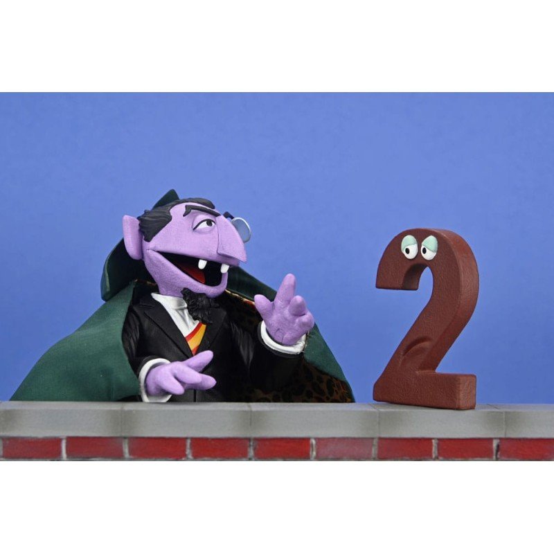 Sesame Street figurine Ultimate Le Comte 17 cm | 0634482086210