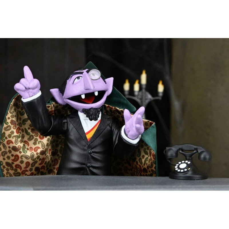 Sesame Street figurine Ultimate Le Comte 17 cm | 0634482086210