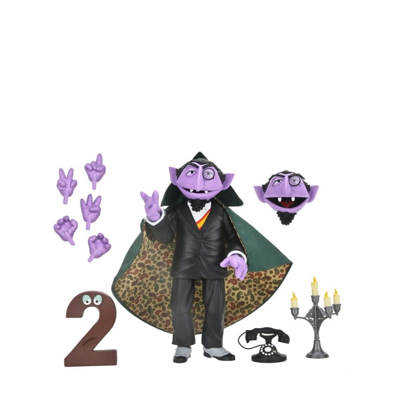 Sesame Street Action Figure Ultimate The Count 17 cm | 0634482086210