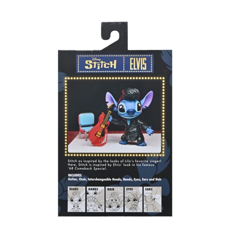 Lilo et Stitch figurine Ultimate Singer Elvis Stitch 7 cm | 0634482088210