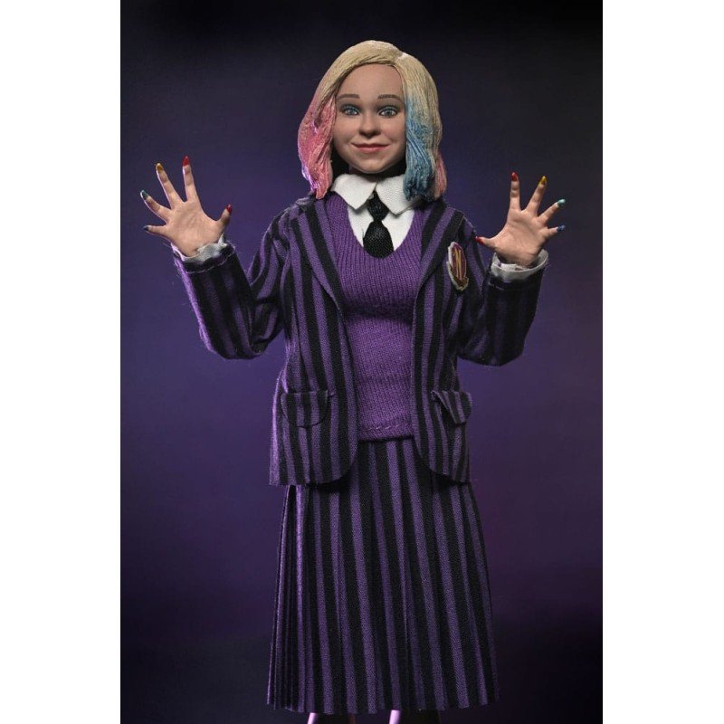 Wednesday Pack de 2 figurines Wednesday Addams (Nevermore Uniform) and Enid 20 cm | 0634482424209