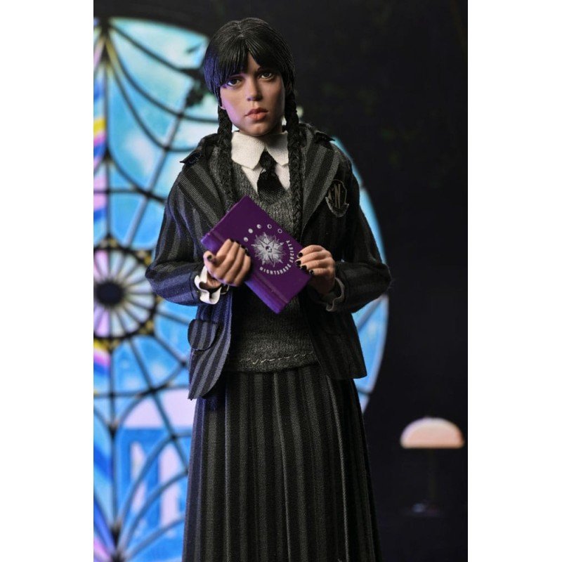 Wednesday Pack de 2 figurines Wednesday Addams (Nevermore Uniform) and Enid 20 cm | 0634482424209